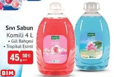 KOMİLİ SIVI SABUN KOMİLİ SIVI SABUN